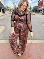 Jessica Leopard Jumpsuit