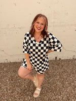 Maci Checkered Shorts