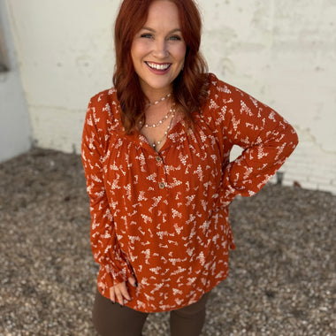 Dani Floral Tunic Top