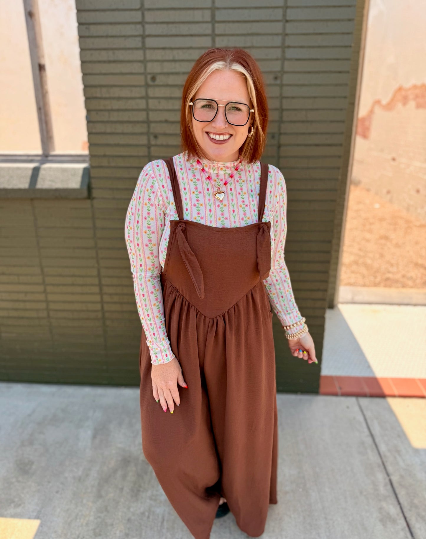 Amanda Wide Leg Jumpsuit