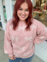 Bennie Bow Top in Pink