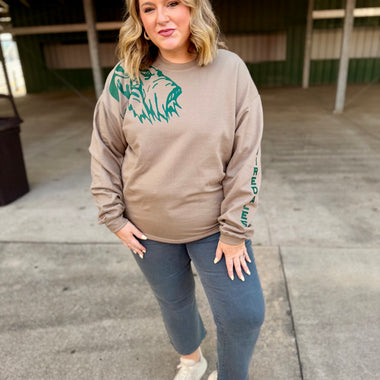 Shoulder Mascot Sweatshirt
