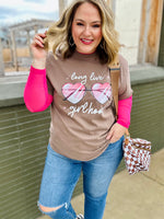 Long Live Girlhood Tee on Comfort Colors