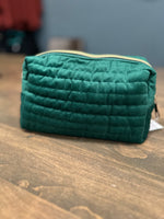 Erin Quilted Travel Pouch (Multiple Colors)