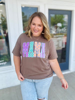 Mixed Print Mama On Comfort Colors
