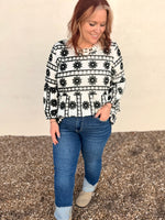 High Rise Cuffed Slim Straight