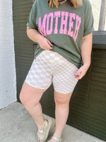 Checkered Dreams Biker Shorts (RESTOCK)