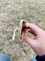Glitter Detailed Cat Eye Glasses (Multiple Colors)