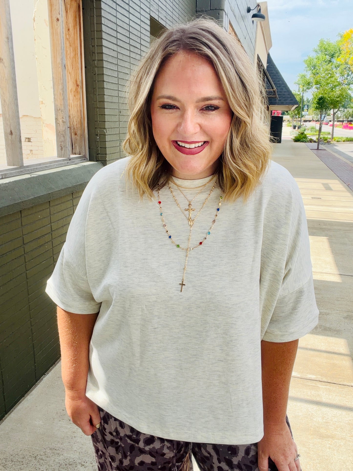Jennie Drop Shoulder Butter Top (Multiple Colors)