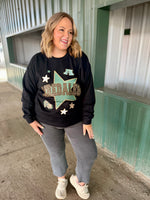 Chenille Patch Accent School Spirit Sweatshirt (Any Style)