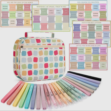 Bible Journaling Kit and Case