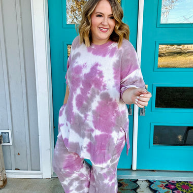 Kara Brushed Rib Tie Dye Set