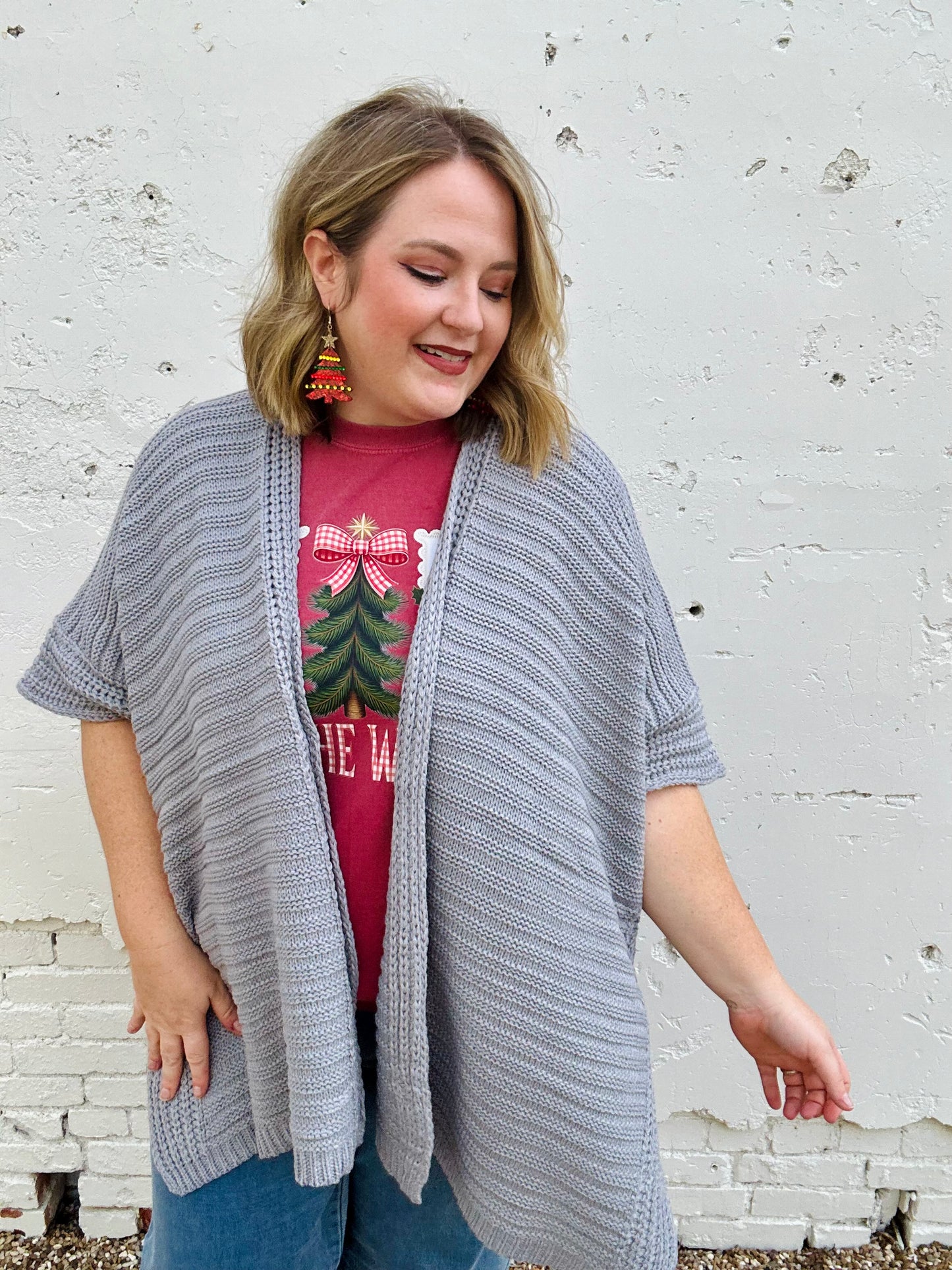 Oversized Knit Cardigan