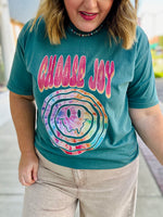 Choose Joy Smiley on Comfort Color