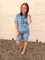 Vervet High Rise Denim Shorts