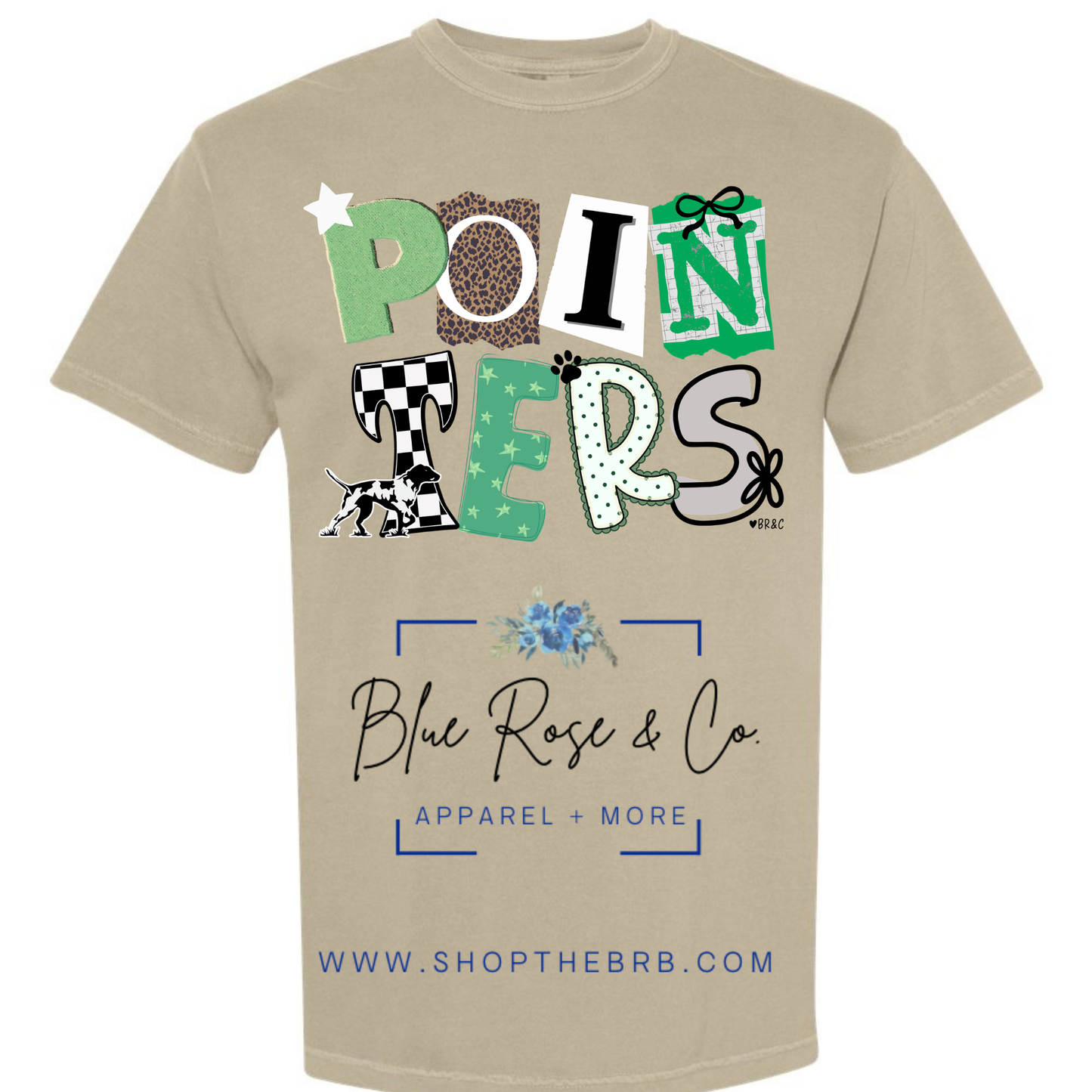 Mixed Print School Spirit Tee