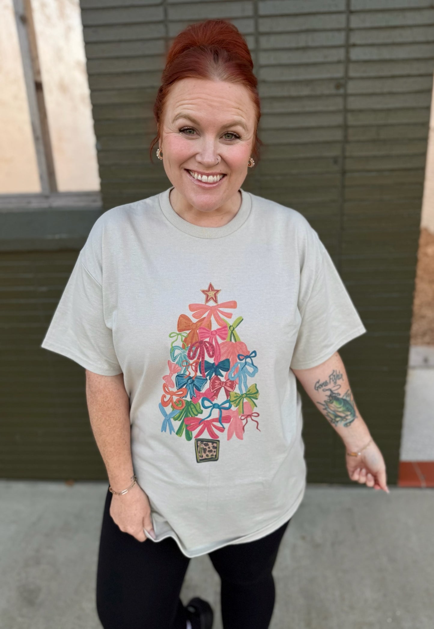 **DOORBUSTER** Bow-tacular Christmas Tee