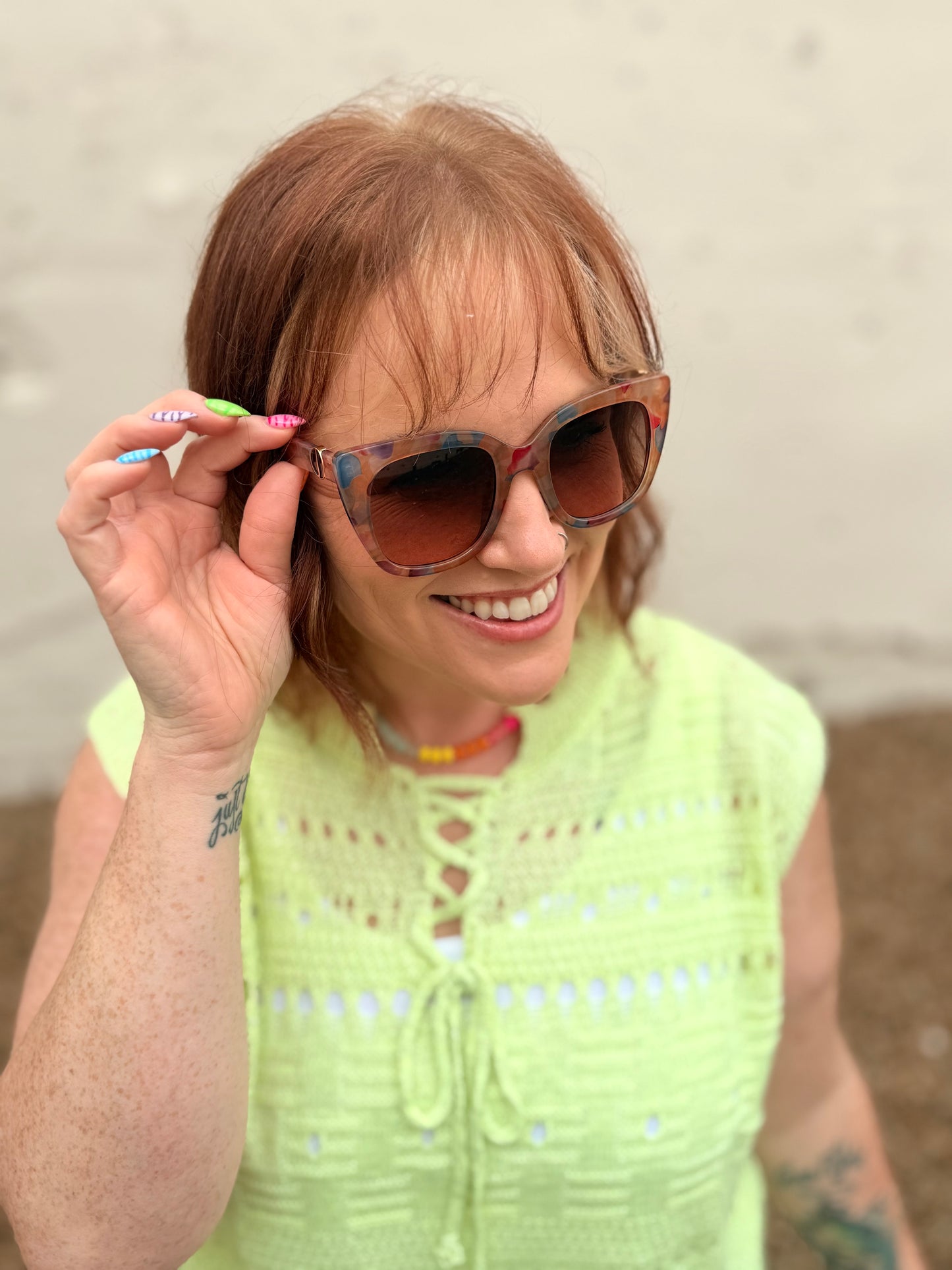 Cat Eye Sunglasses ( Multiple Colors )