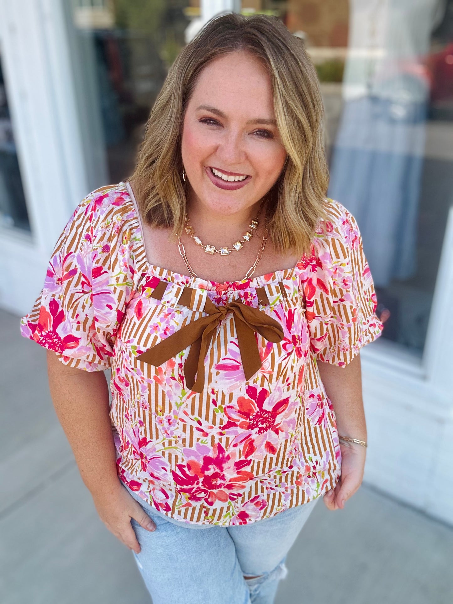 Kiley Floral Top