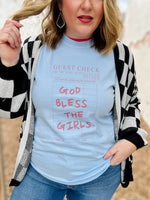 God Bless the Girls Tee on Comfort Colors