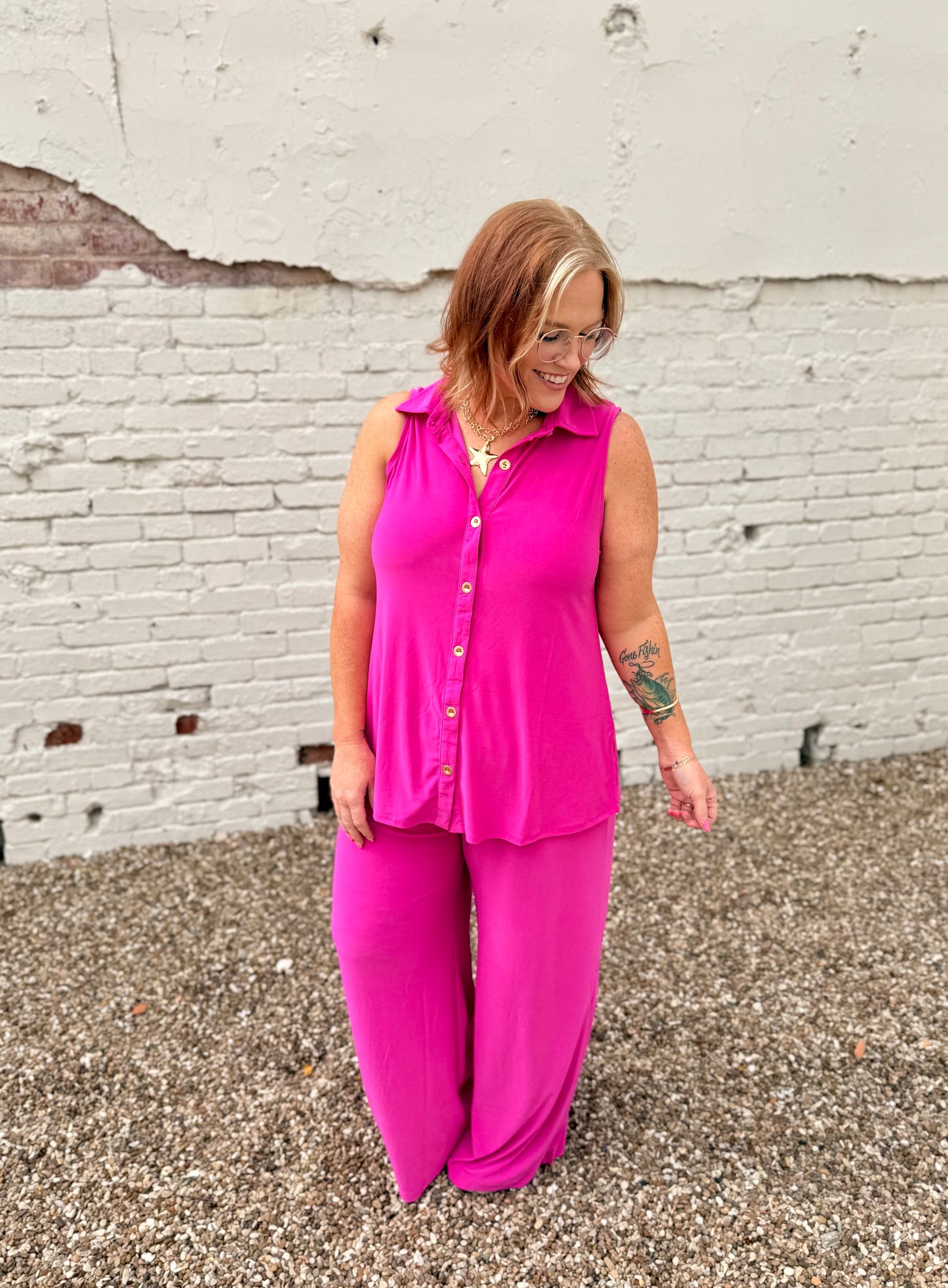 Elle Woods Hot Pink Set