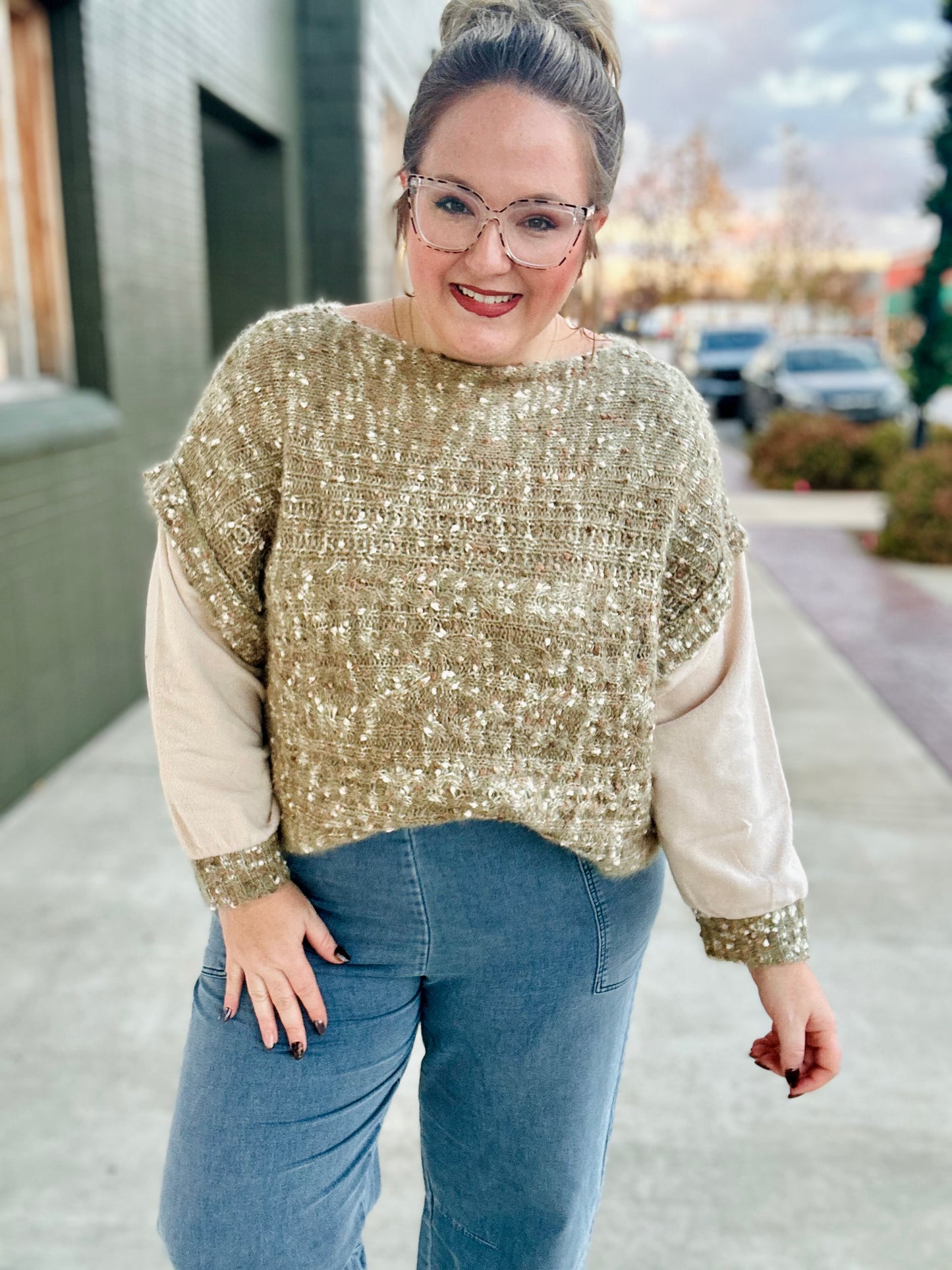**DOORBUSTER** Kinley Popcorn Sweater