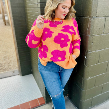 Sasha Floral Sweater