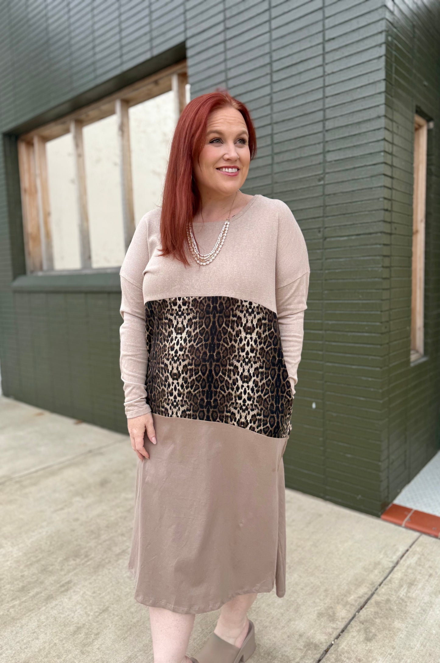 **DOORBUSTER** Amber Colorblock Maxi