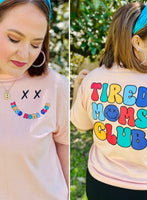 Tired Moms Club Tee On Comfort Colors