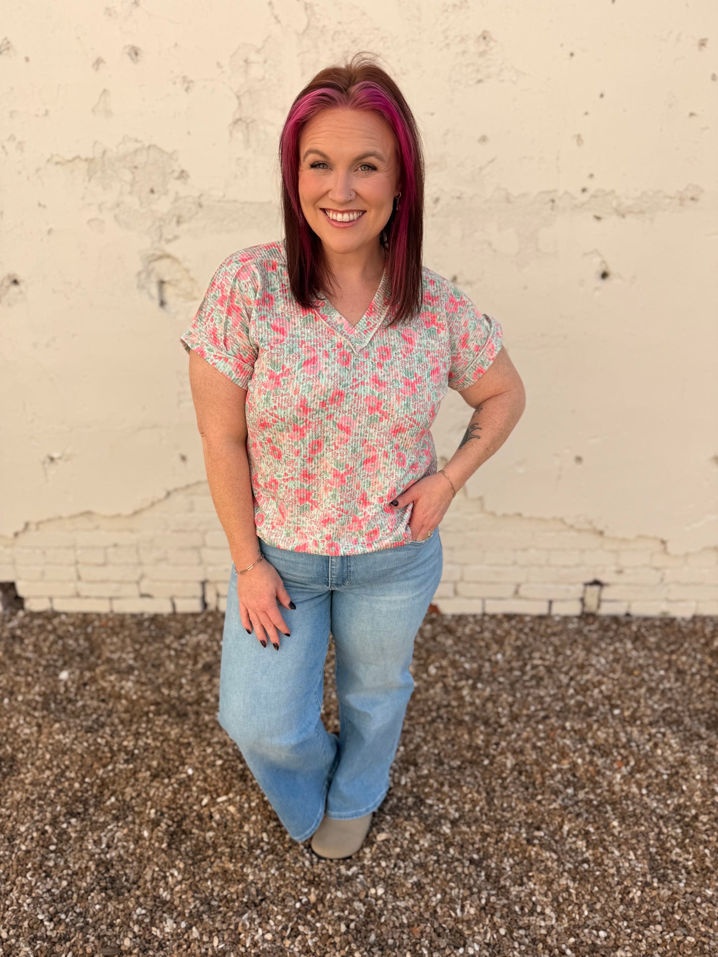 Alice Floral Top