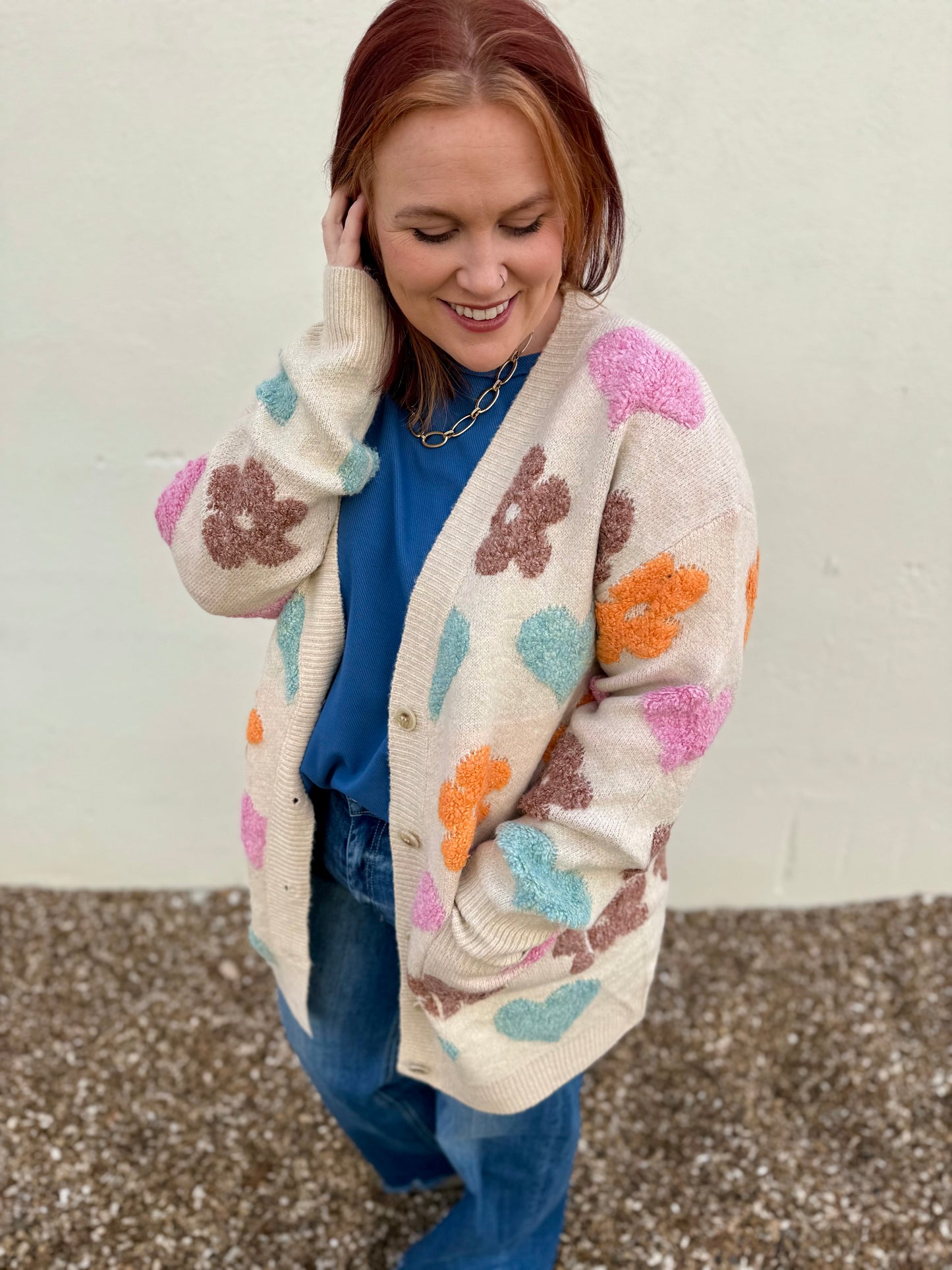 Reese Floral Cardigan