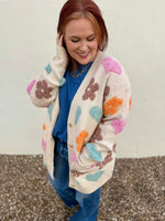 Reese Floral Cardigan