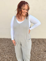 Lucy Gray Ribbed Jumpsuit