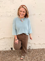 Lindsey Boxy Knit Top