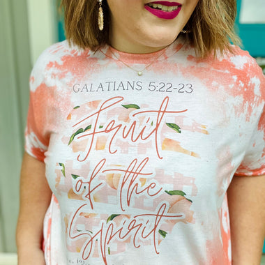 Fruit Of The Spirit Bleached Tee