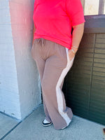 Kathy Ribbed Wide Leg Pants