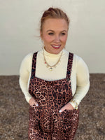 Jessica Leopard Jumpsuit