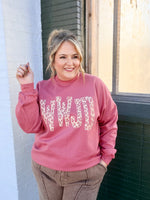 WWJD Leopard Sweatshirt