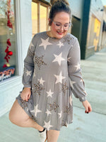 **DOORBUSTER** Andi Star Waffle Knit Dress