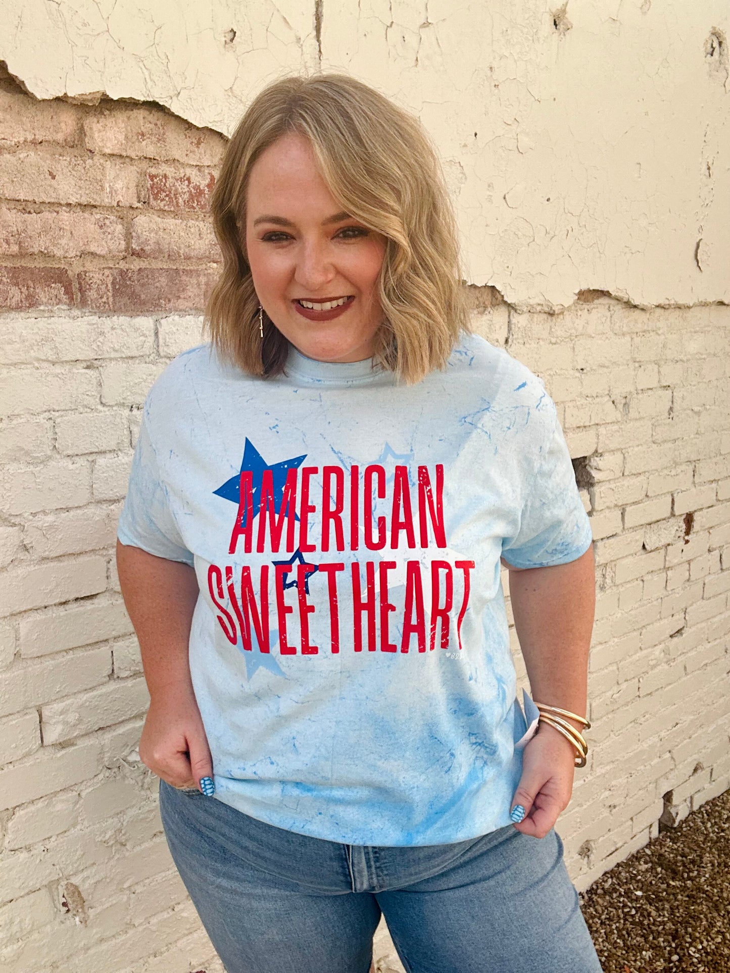 American Sweetheart On Comfort Colors