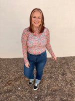 Sunday Morning Bloom Mesh Top