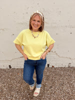 Shana Butter Yellow Top