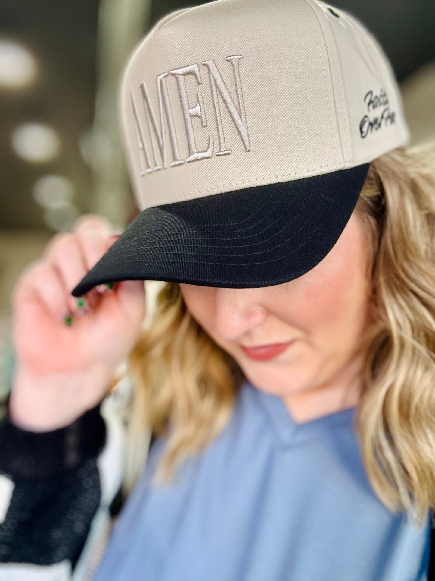 Amen Embroidered Hat