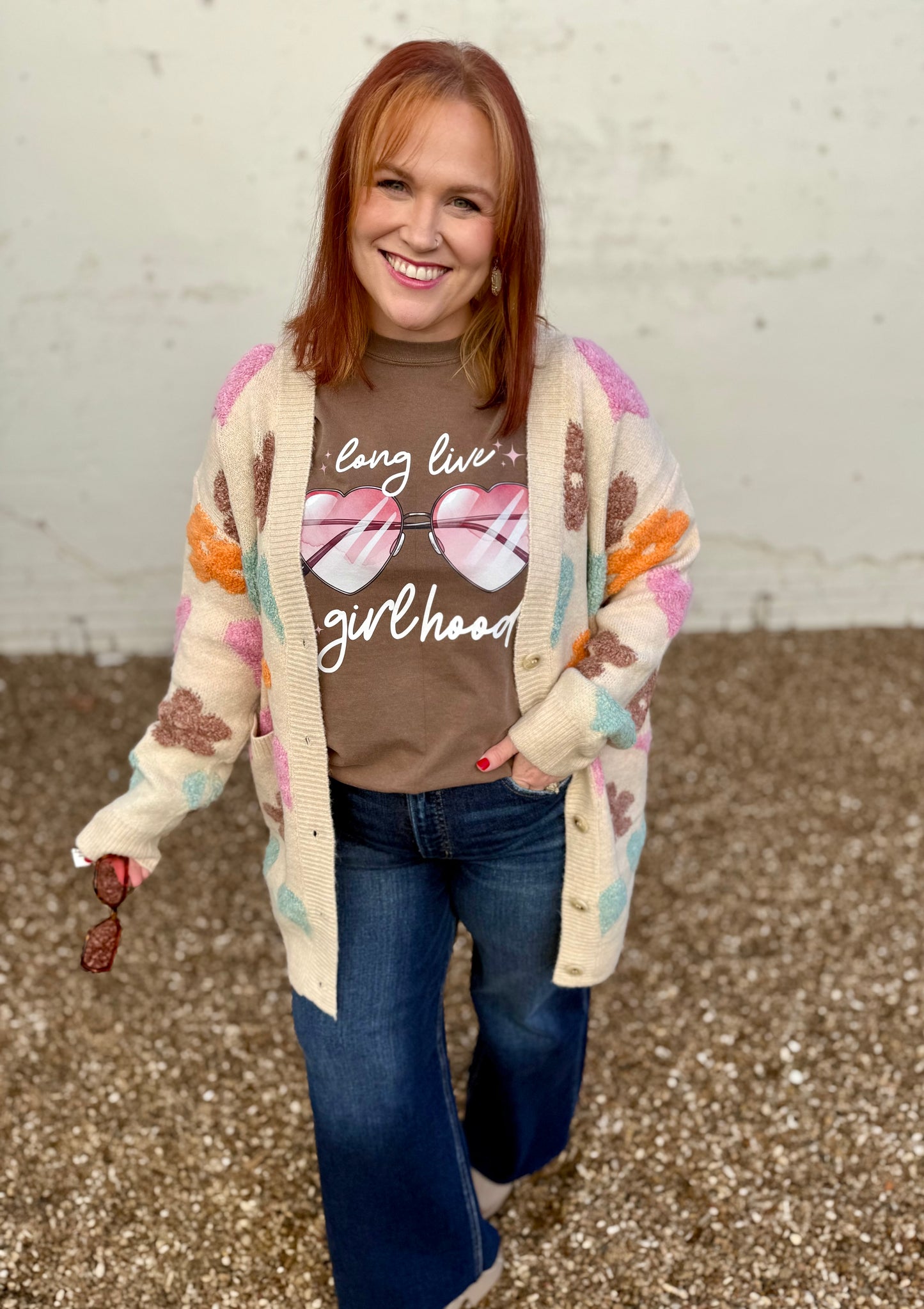 Long Live Girlhood Tee on Comfort Colors