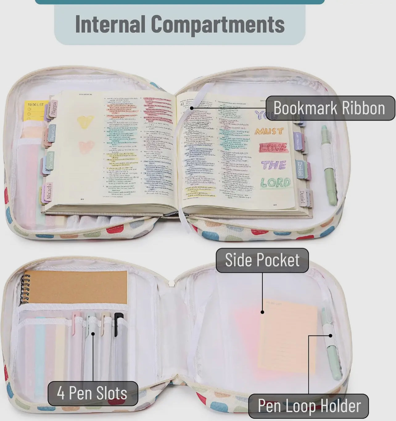 Bible Journaling Kit and Case