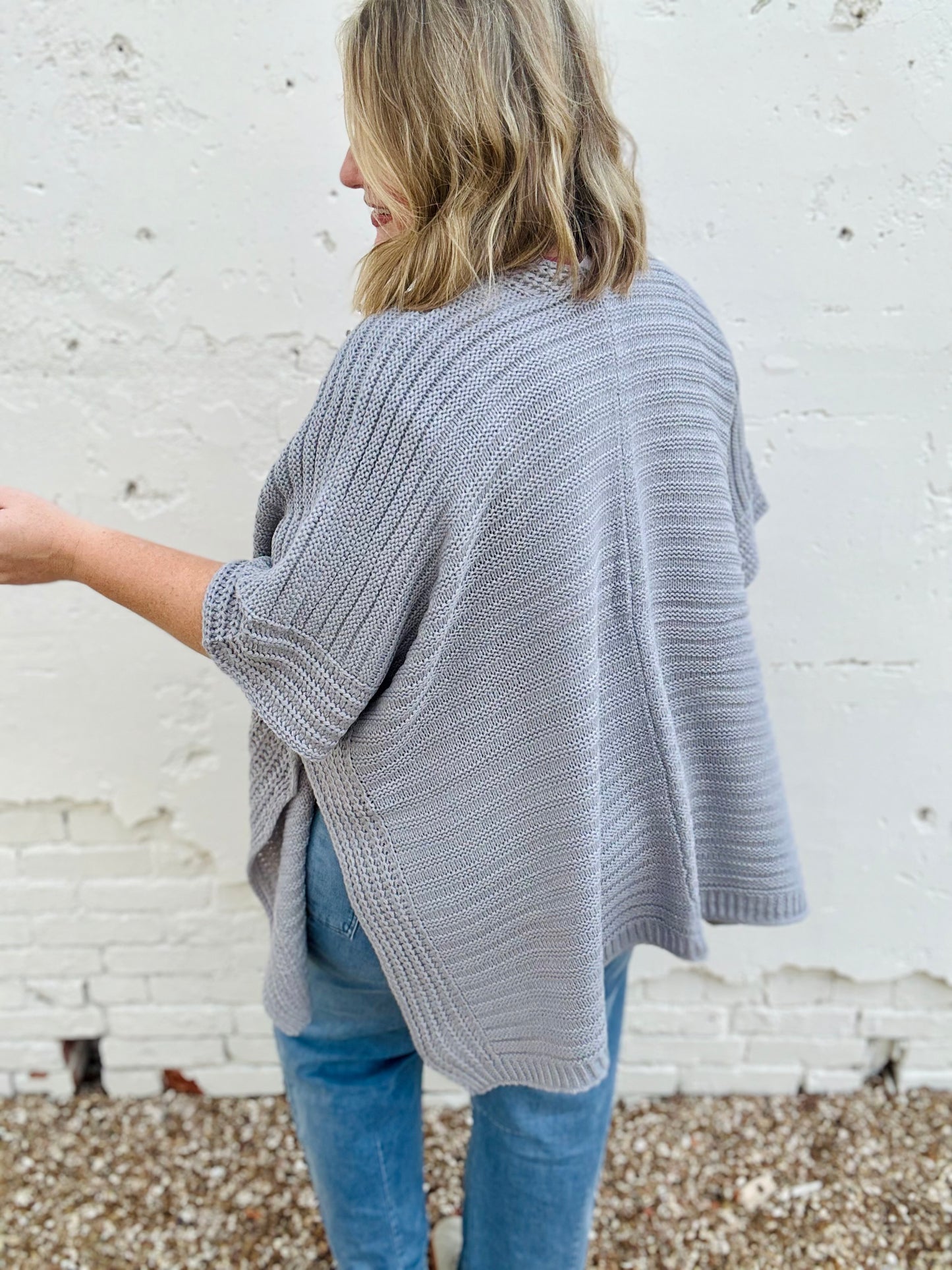 Oversized Knit Cardigan