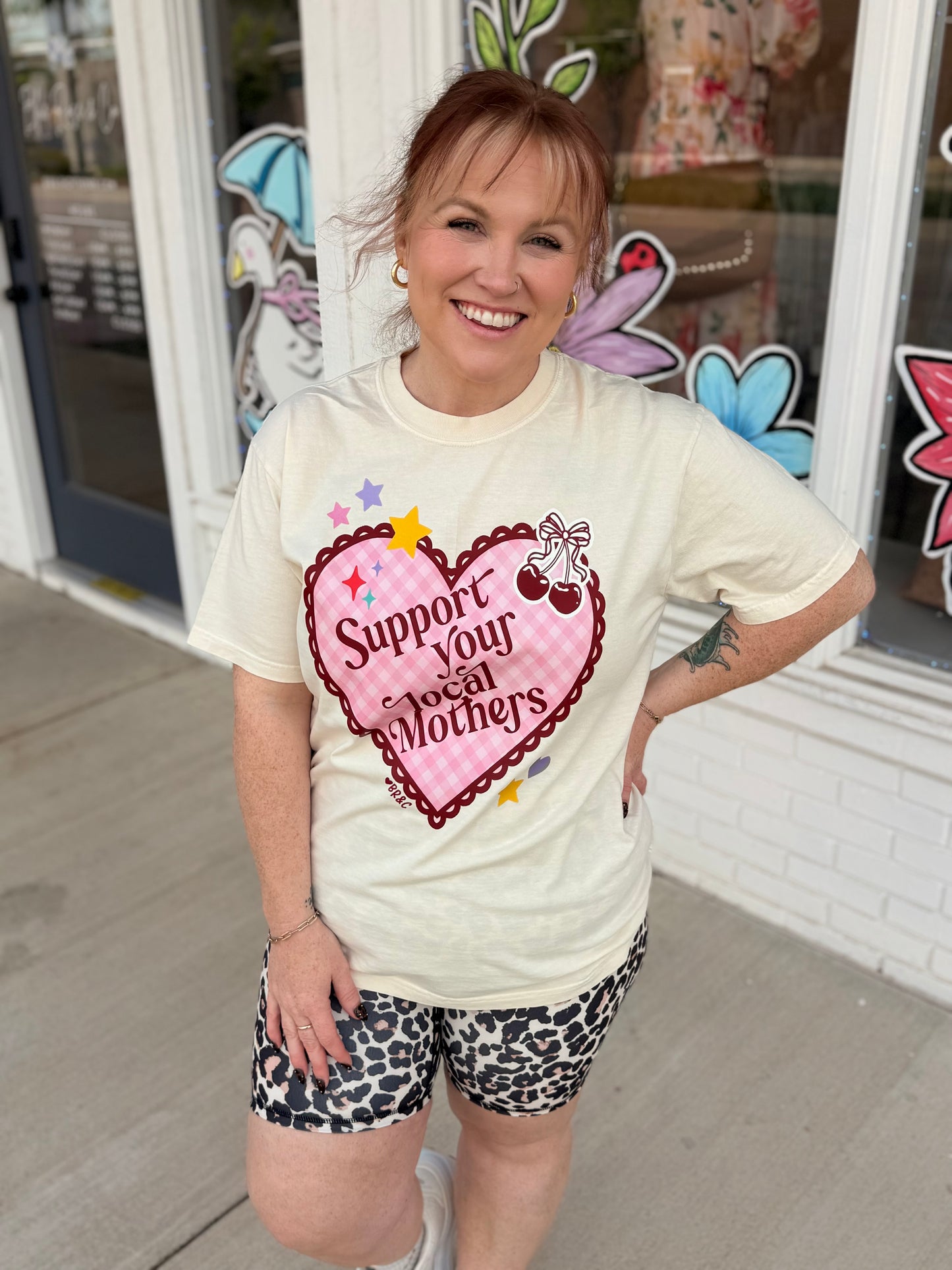 Support Local Mothers Tee