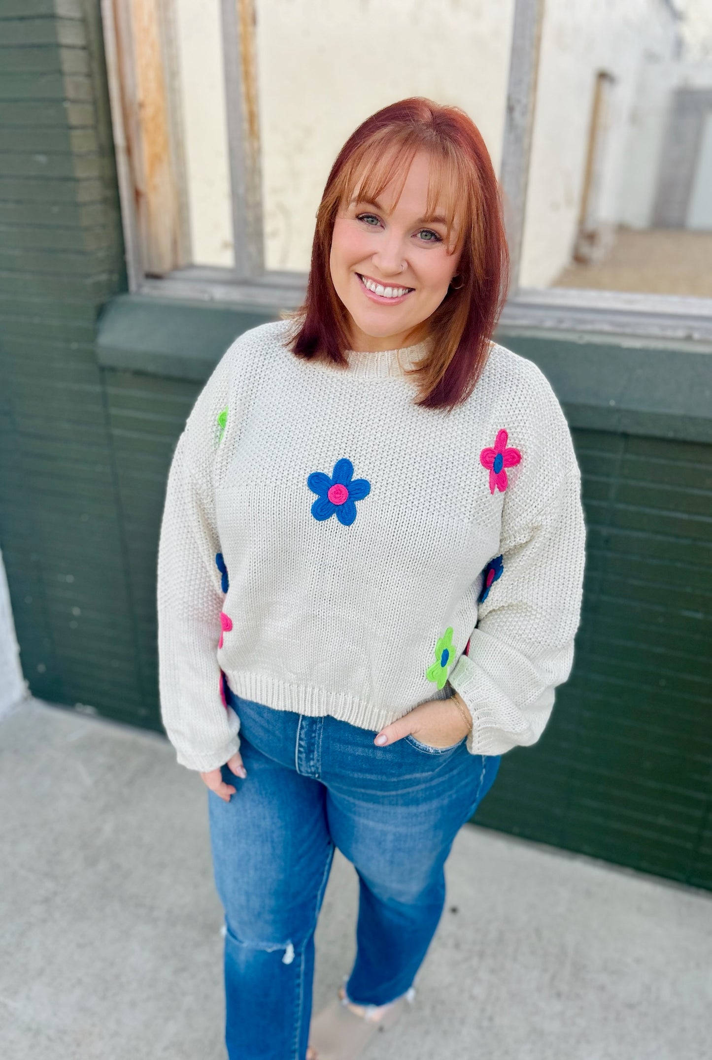 Charla Daisy Sweater