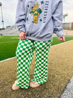 Jackie Green Checkered Pants
