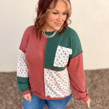 Mandy Multi Print Long sleeve